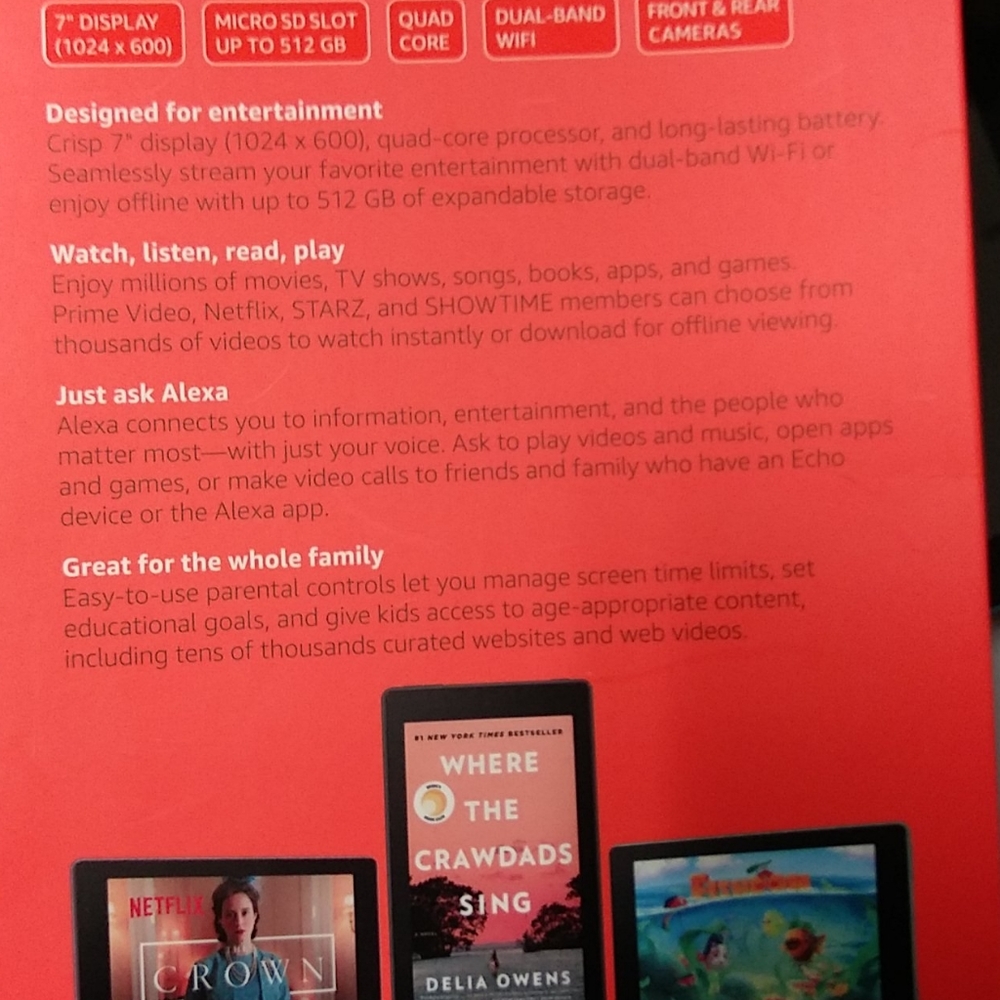 Amazon Fire Tablet - Picture 2 of 2